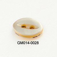 2 Holes Real Shell Button