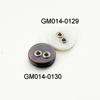 2 Holes Eyelet Real Shell Button