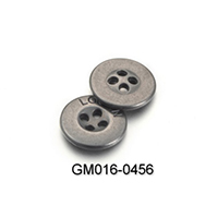 4 Holes Metal Button with Logo