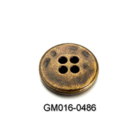 4 Holes Metal Button