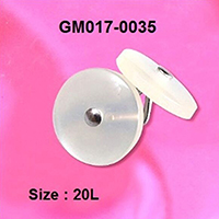 Imitation Shell Cuff Link