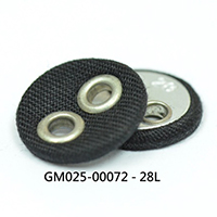 2 Holes Eyelet Fabric Cover Button