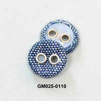 2 Holes Eyelet Fabric Cover Button